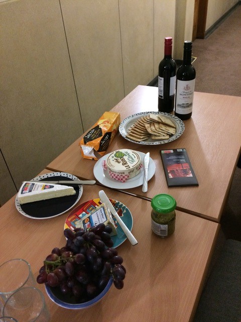 Wine and Cheese