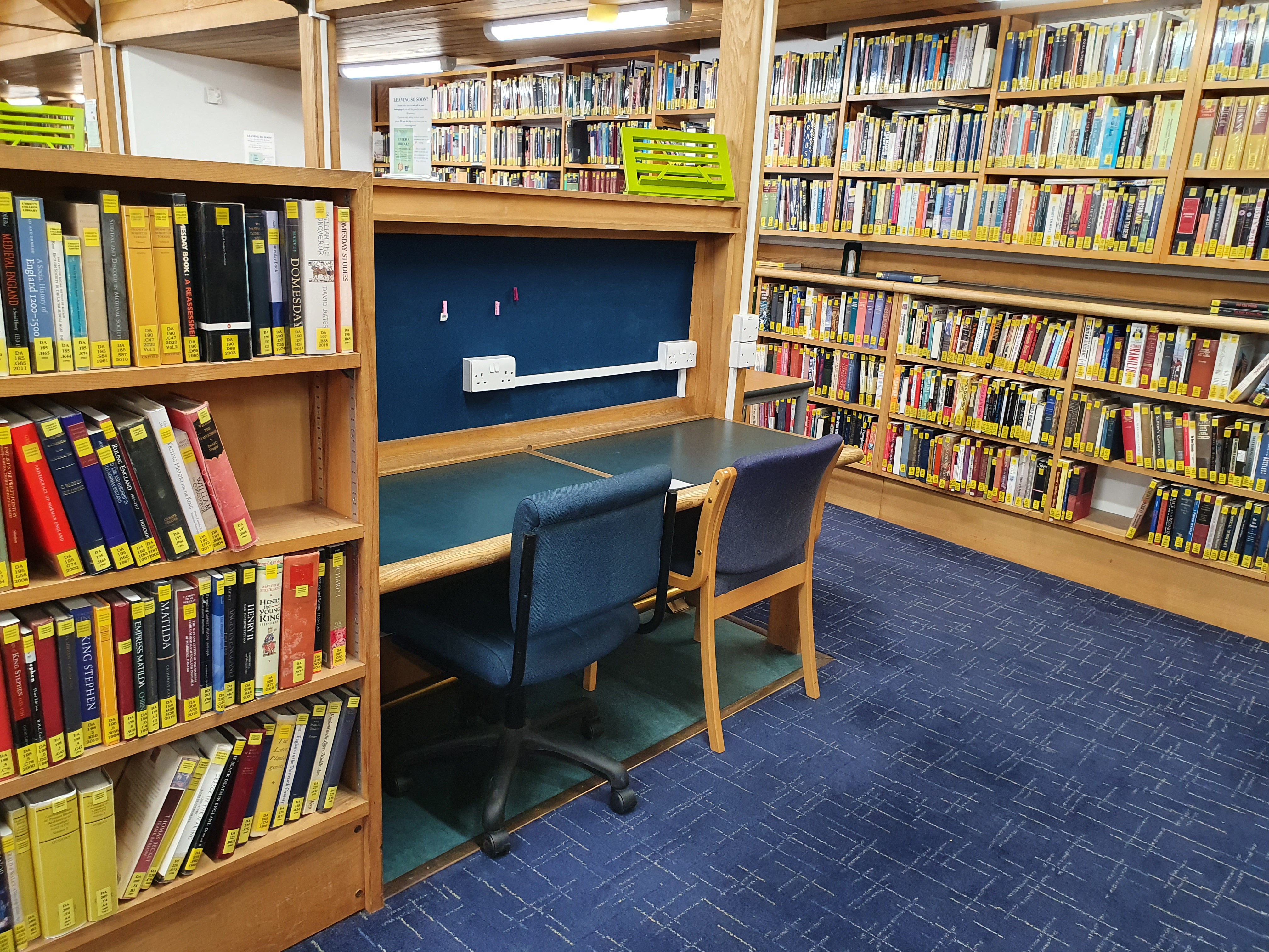 Desk example working library 