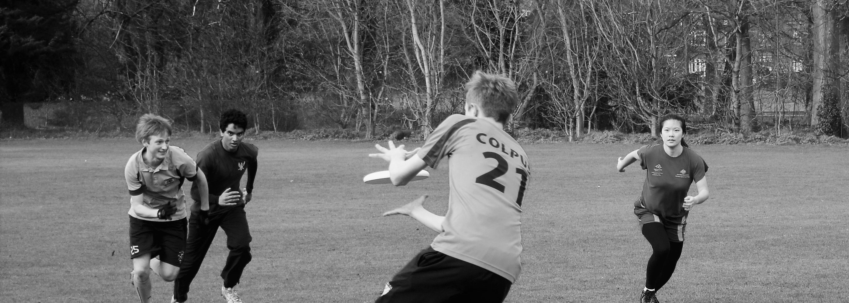 Ultimate frisbee game