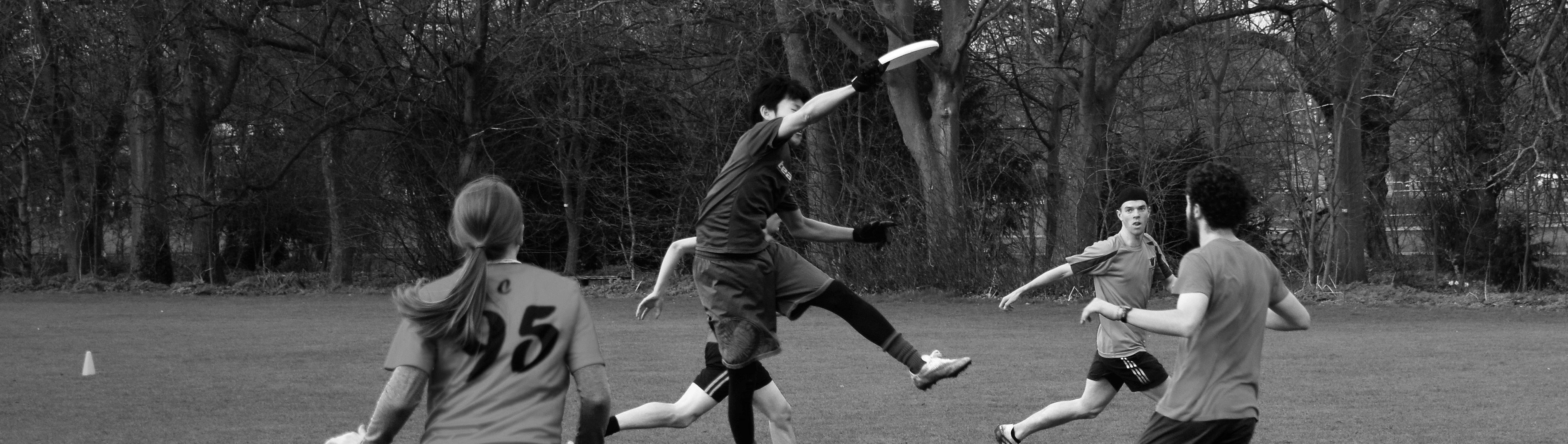 Ultimate frisbee game