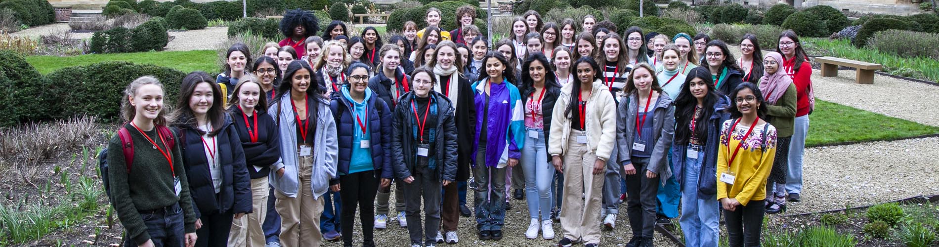 Group of young women