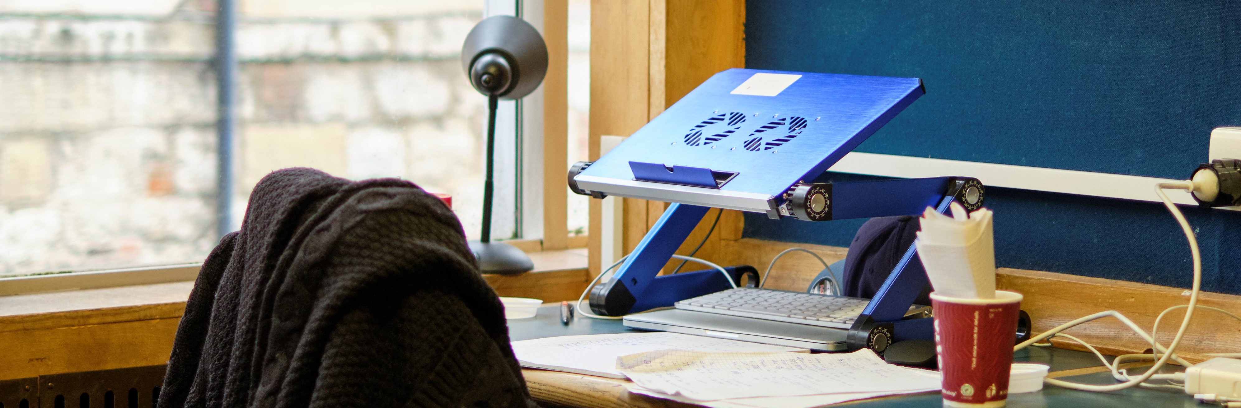 Desk in the Library