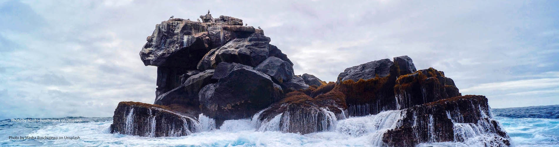 An island in the Galapagos