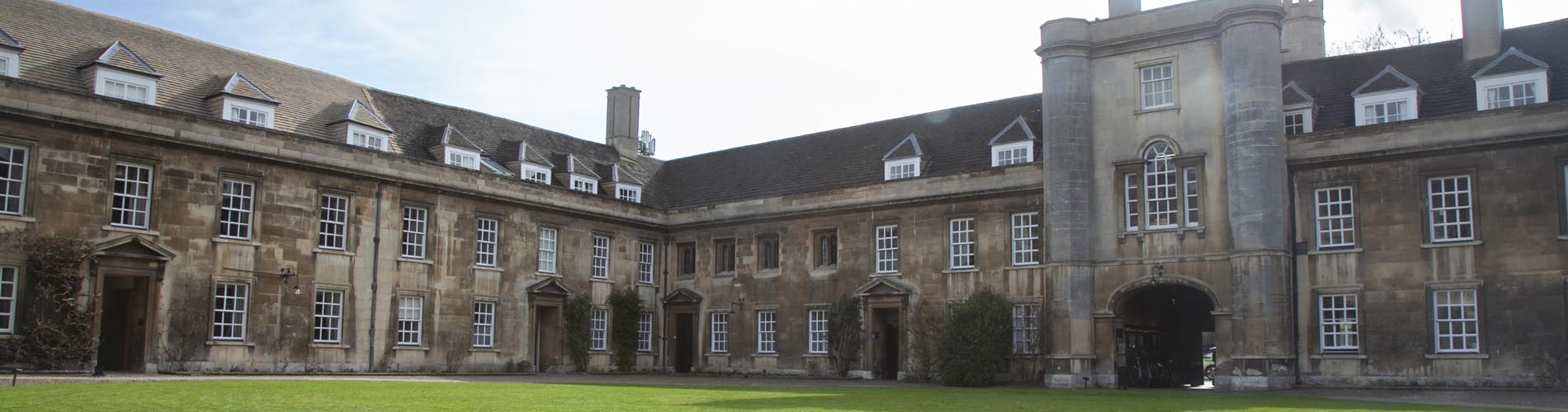 Medieval Buildings in a First Court  