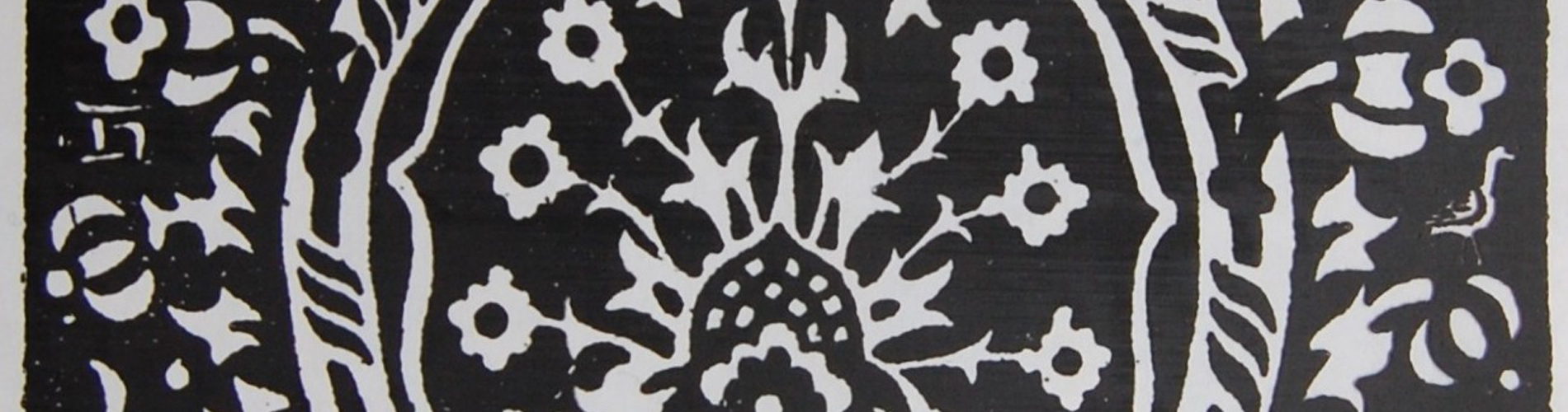 Detail of wallpaper design