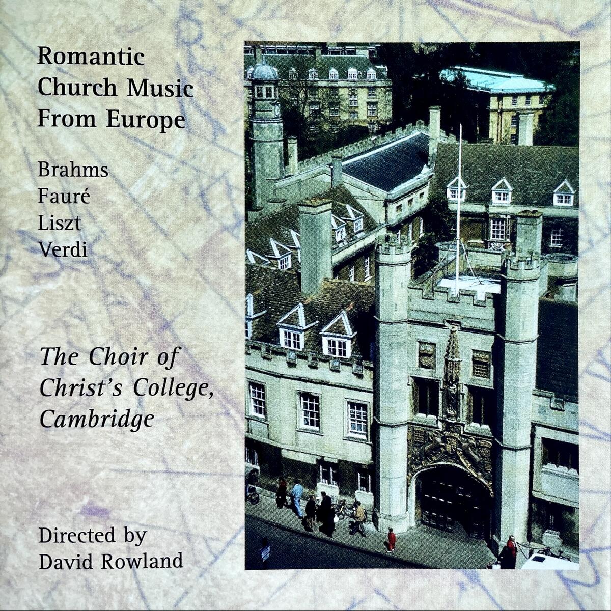 Romantic Church Music from Europe