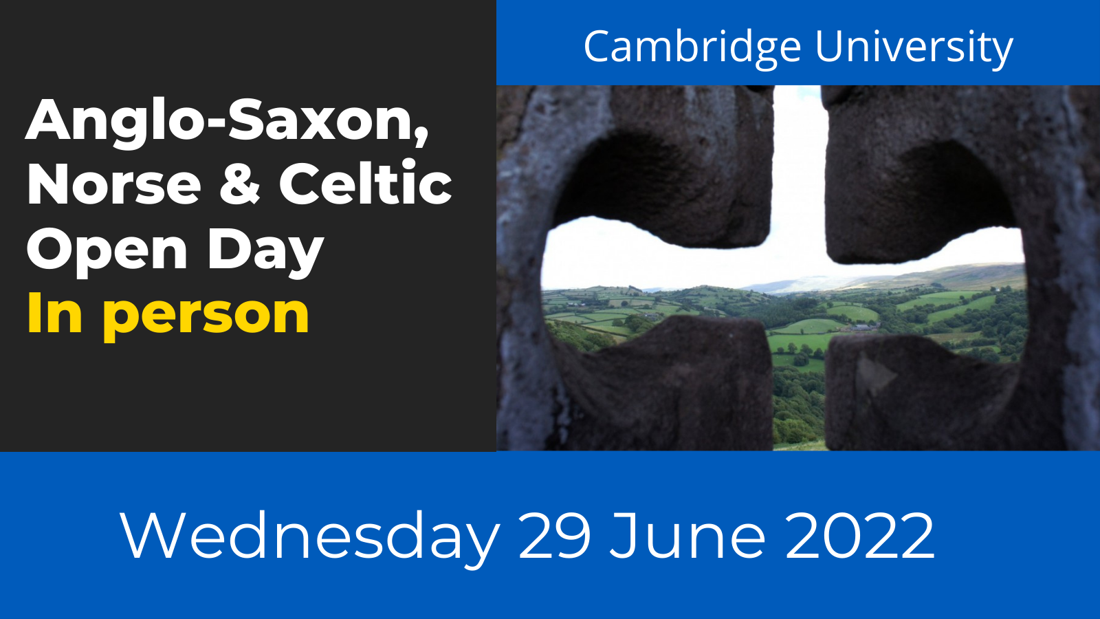 ASNC Open Day poster