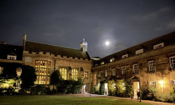 First Court at night