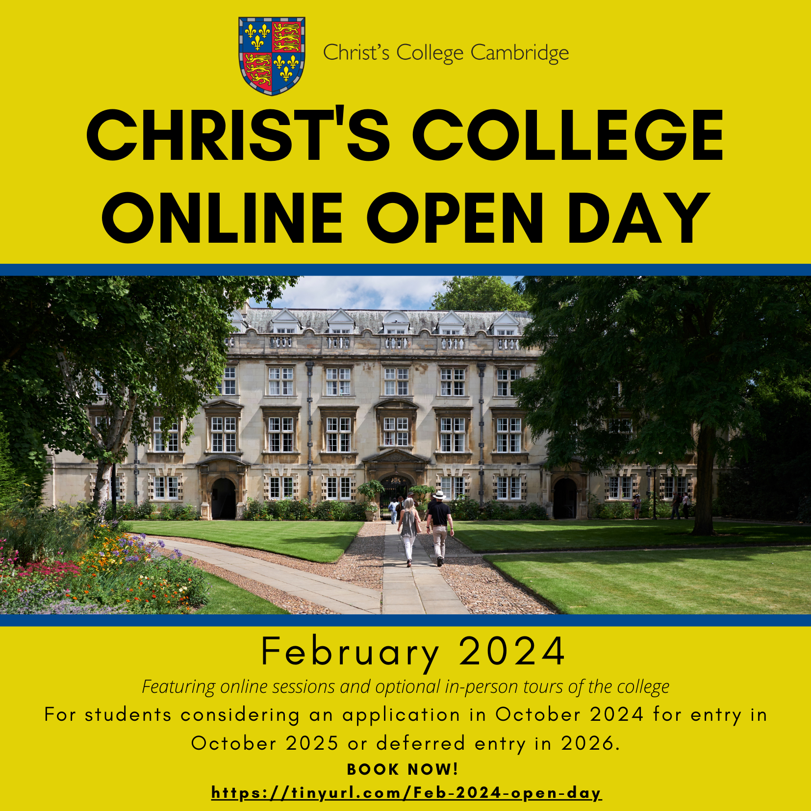 Open Day poster