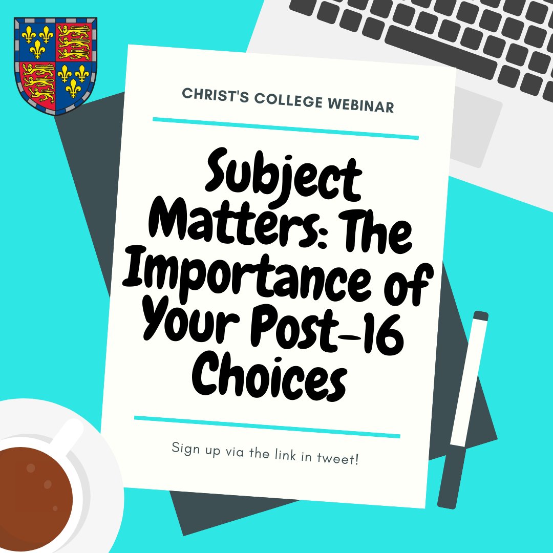 Subject matters webinar poster