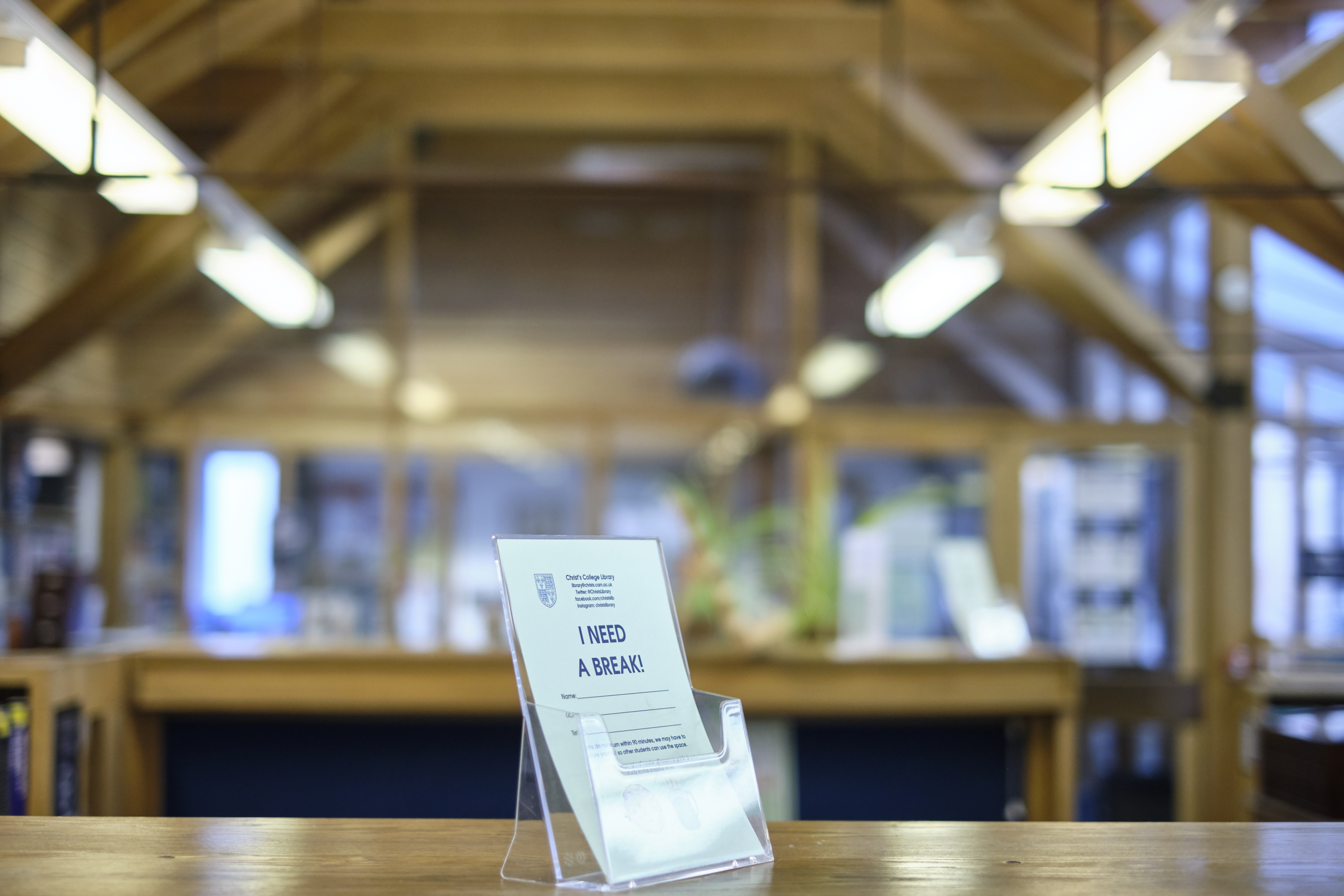 Break slips in the Working Library