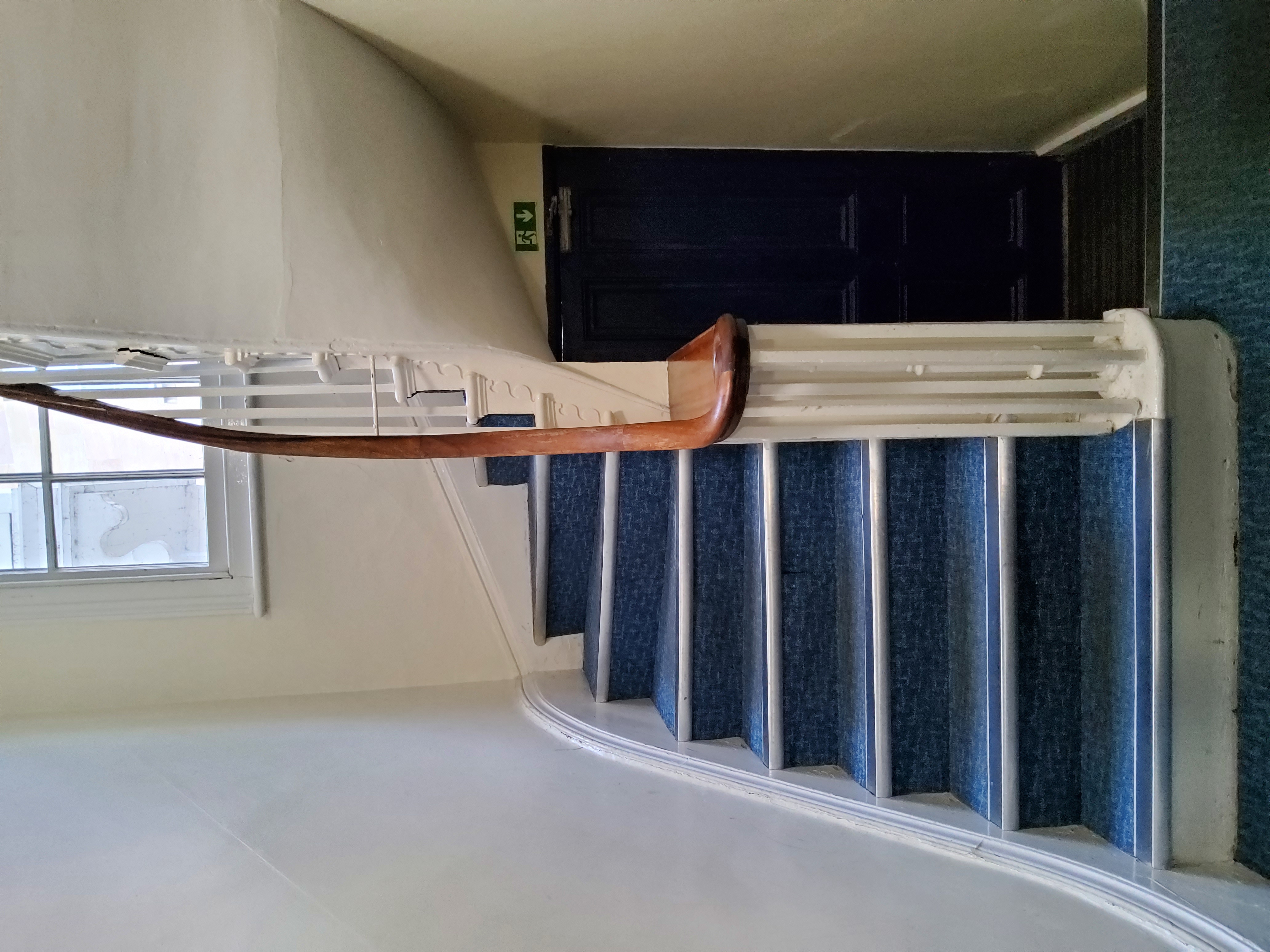 Stairs inside P staircase