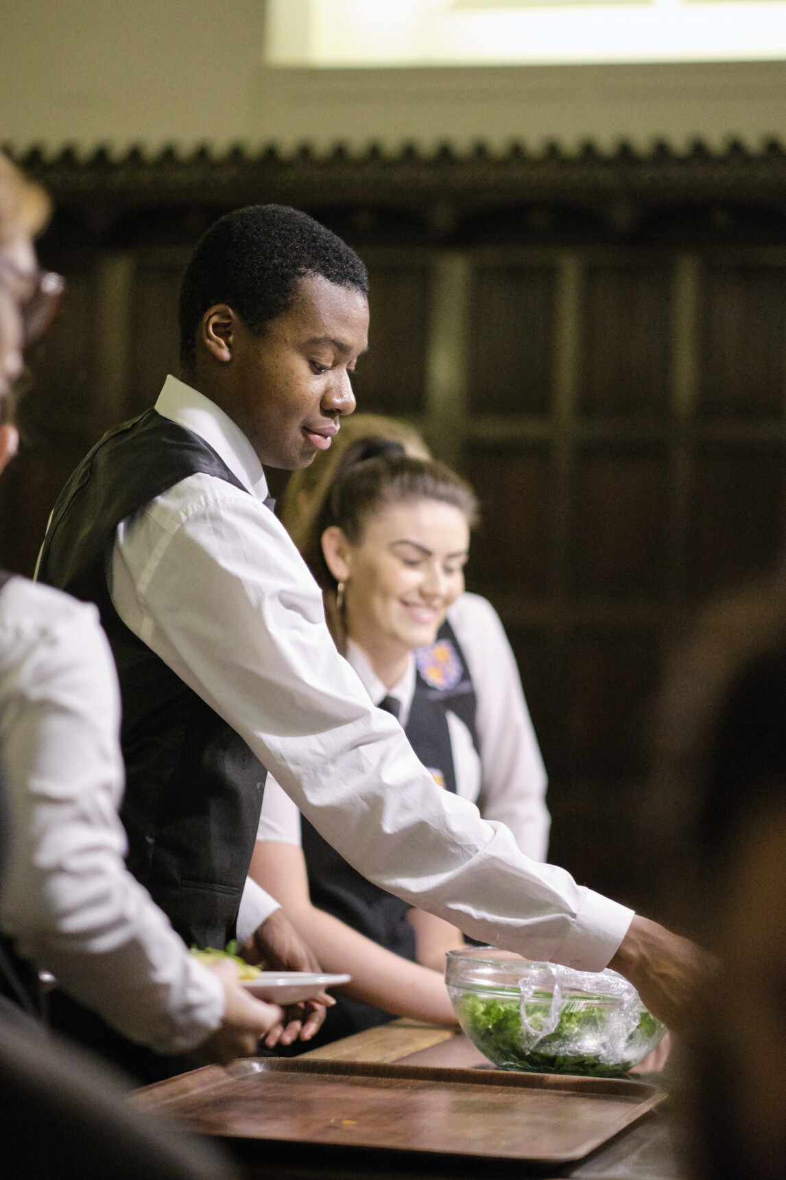 Christ's College Cambridge hall servers