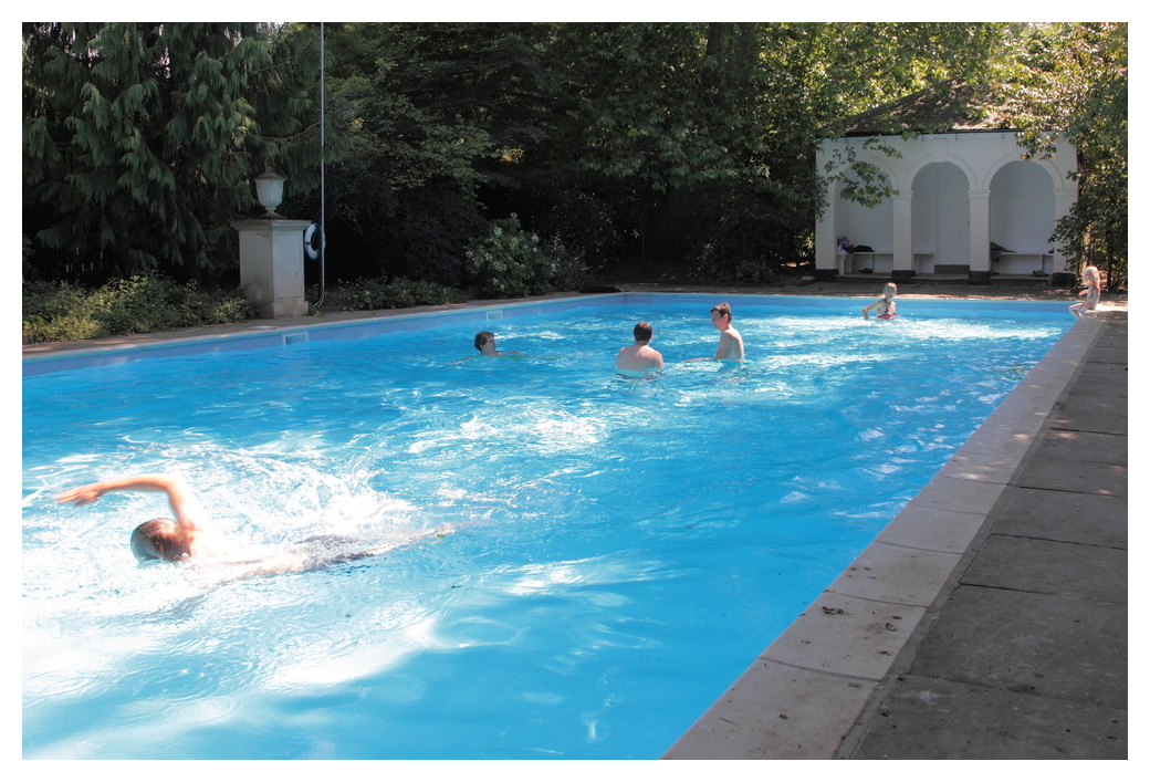 Swimming pool in Christ's College, Cambridge