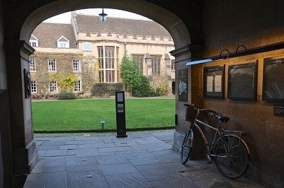 Archway with First Court visible on other side