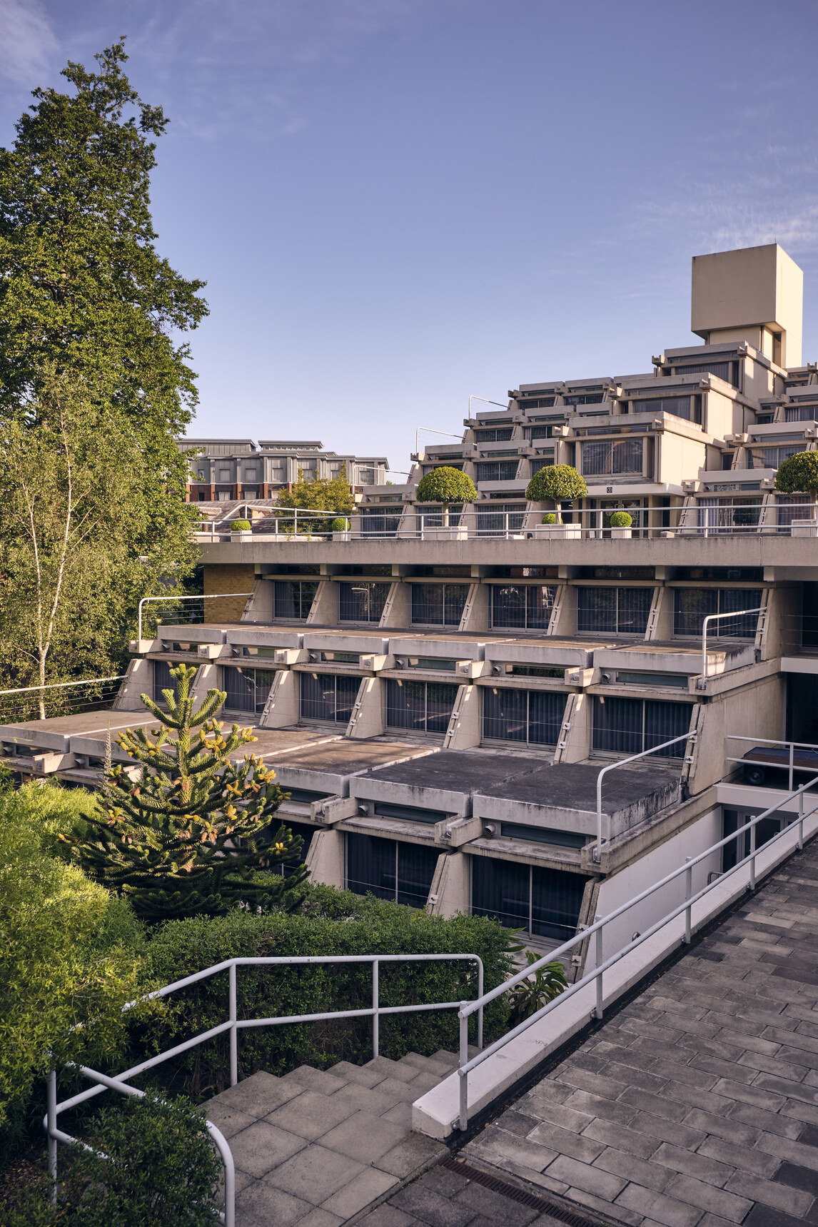 New Court Buildings showing all levels