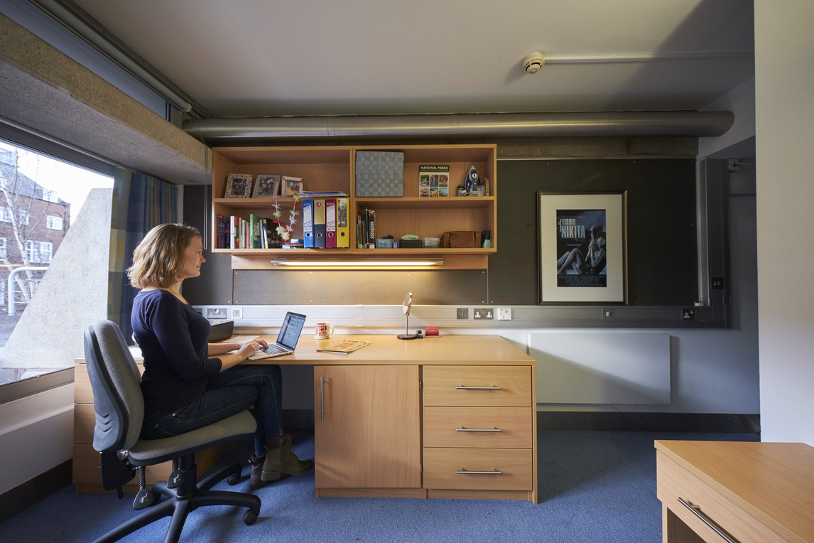 Student at desk