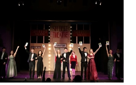 A performance of "The Producers", the Lent Term musical at the ADC Theatre in Cambridge.