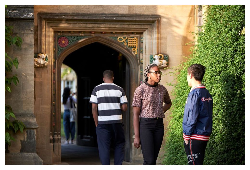 Students in First Court 