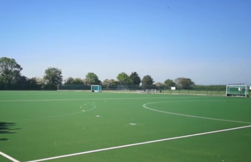 Astroturf hockey pitches