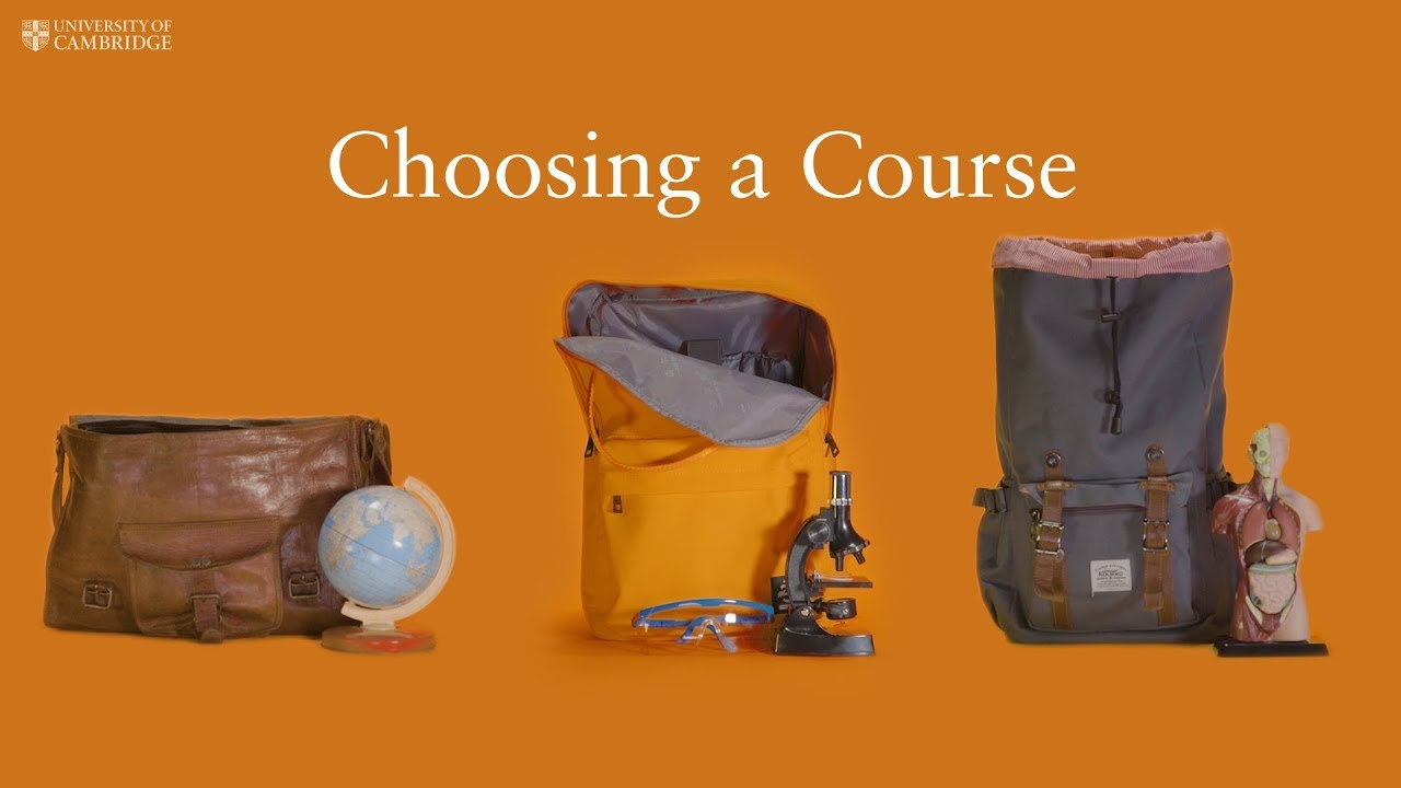 Choosing a course