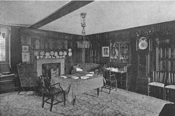 Darwin's room in 1909