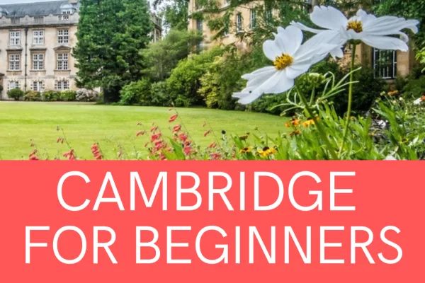 Cambridge for Beginners poster