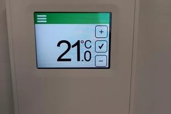 Changing temperature setting