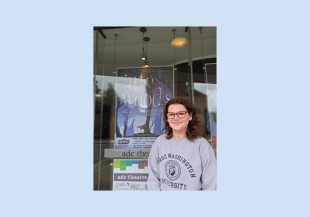 Poster and headshot of Olivia