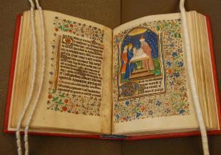A medieval book of hours