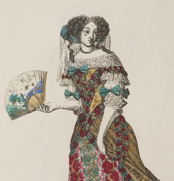 French fashion plate