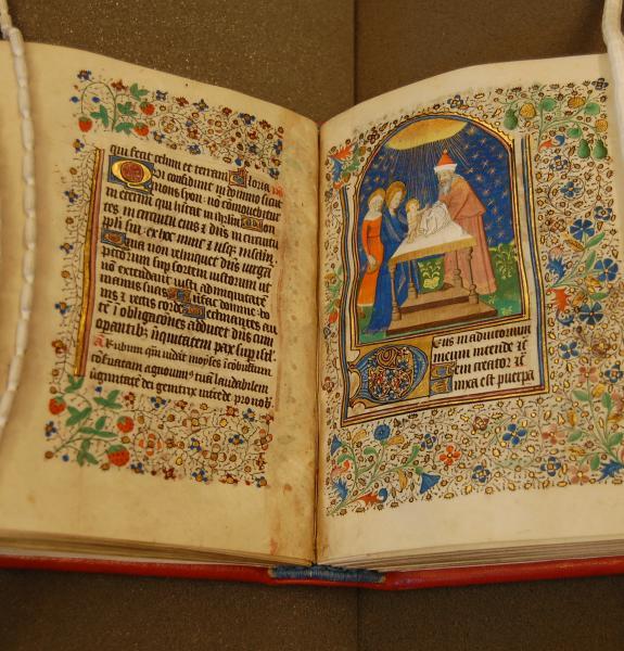 A medieval book of hours