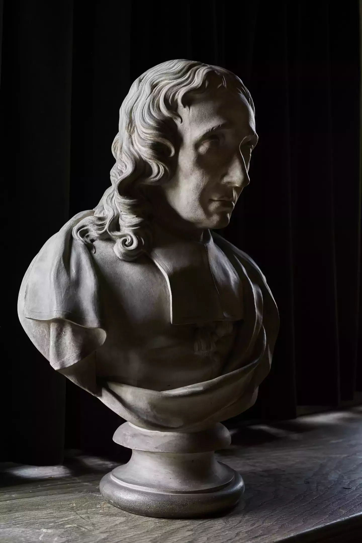 Bust of John Milton in the Old Library