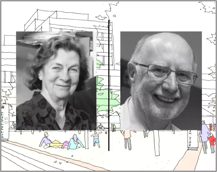 Professor Dame Anne McLaren and Professor Sir Keith Peters