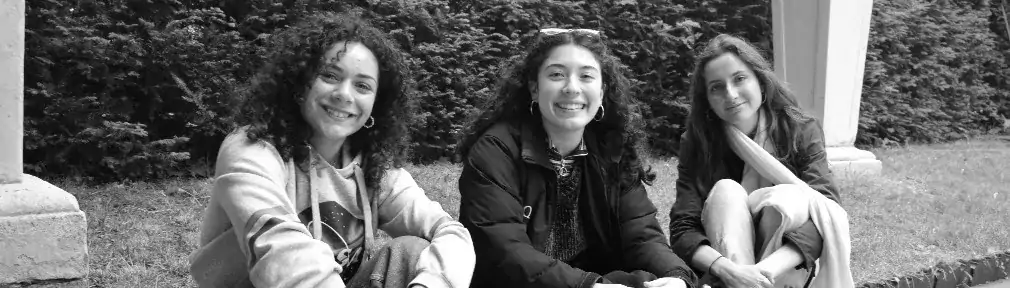 three students