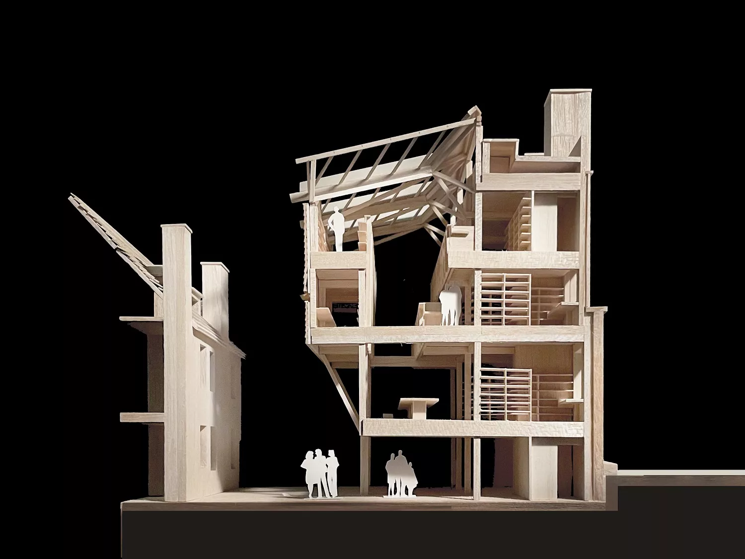 3D Model of the new library project