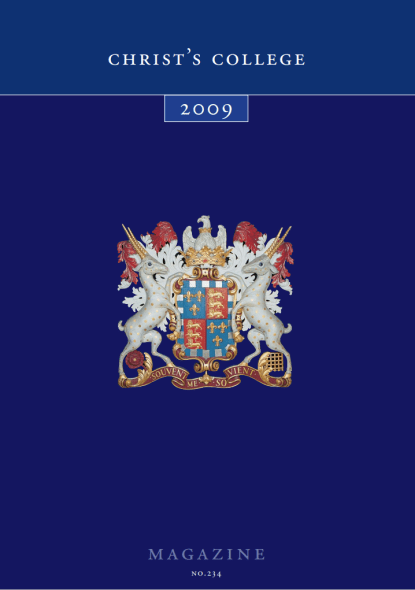 Magazine cover 2009