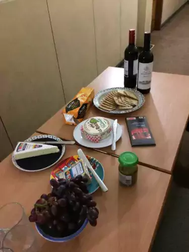 Wine and Cheese